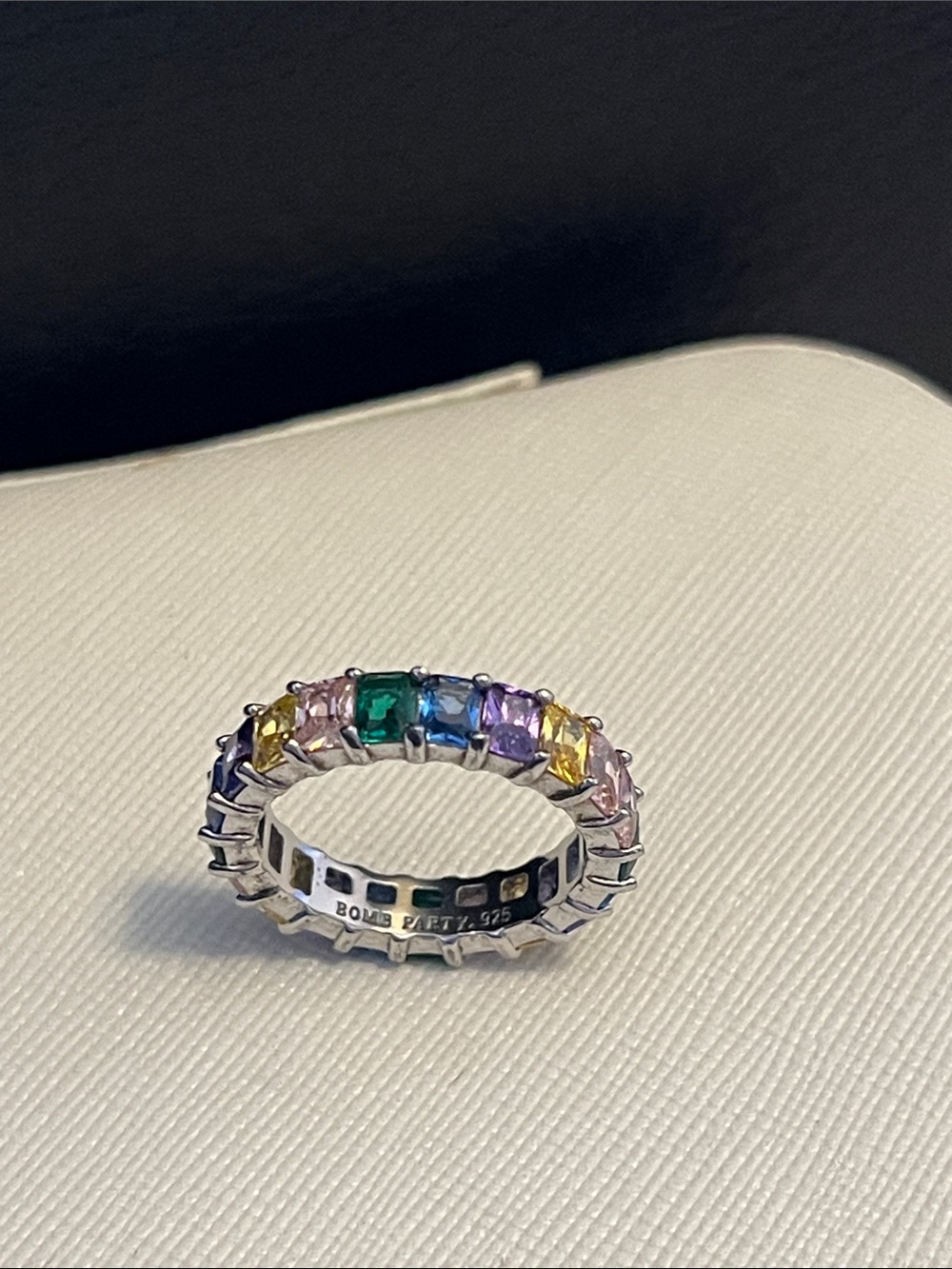 Bomb Party Candyland Unicorn ring